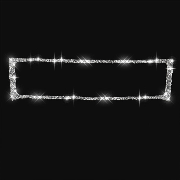 Car Middle Air Outlet Diamond Decoration Sticker, Left Hand Drive