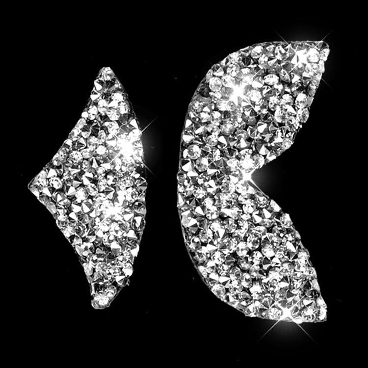 For Mazda Angksela/Atez/CX-5/CX-4 Car Steering Wheel Logo Diamond Decorative Sticker,Left and Right Drive Universal