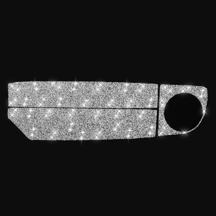Car Right Side Air Outlet Diamond Decoration Sticker, Left Hand Drive