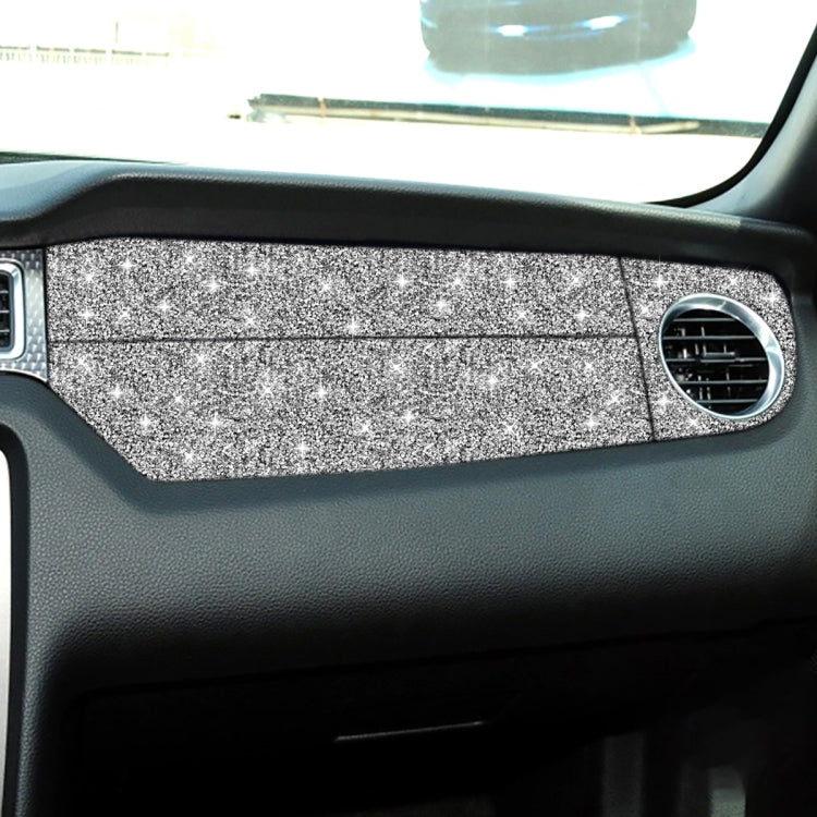 Car Right Side Air Outlet Diamond Decoration Sticker, Left Hand Drive