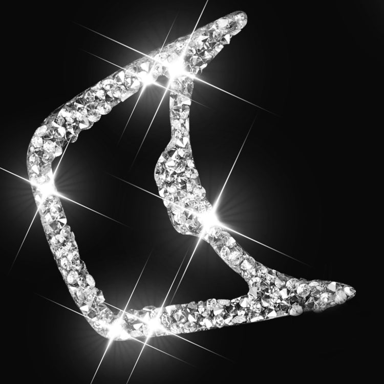 Car Headlight Diamond Decoration Sticker, Left and Right Drive