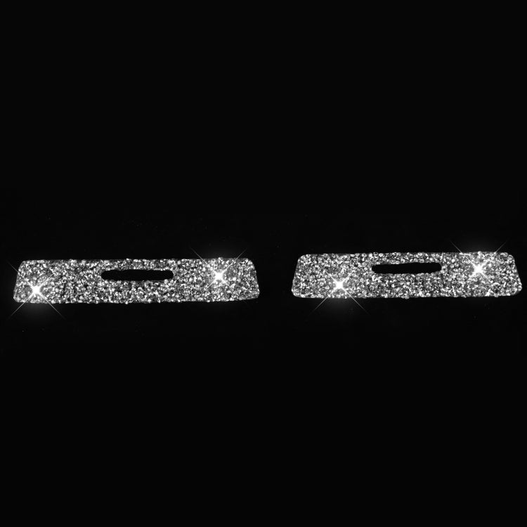 For BMW 3 Series E90 / E92 / E93 2005-2012 Car Passenger Side Center Control Hole Diamond Decorative Sticker