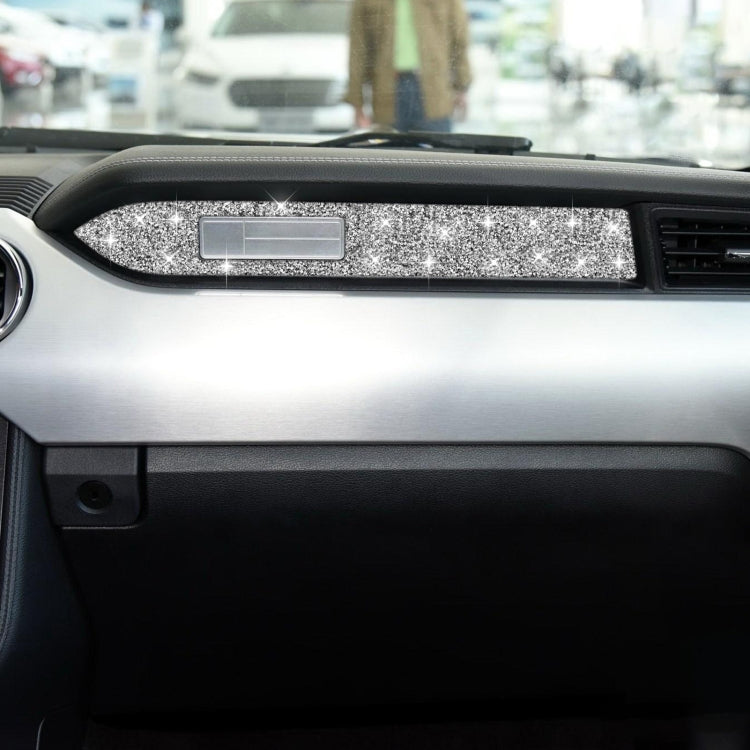 Car Dashboard Diamond Decoration Sticker, Left Drive