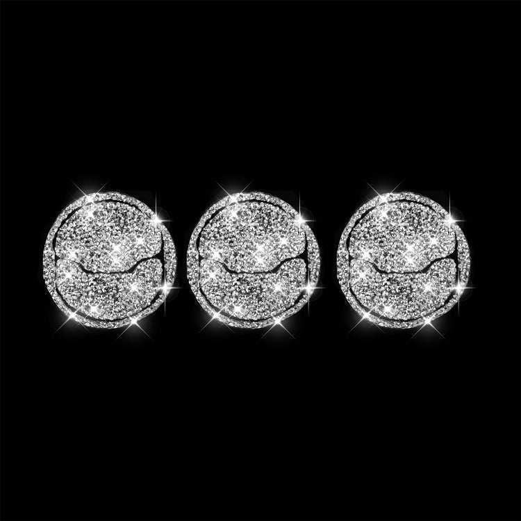 9 in 1 Car Air Outlet Diamond Decoration Sticker, Left and Right Drive