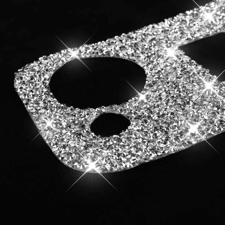 Car Reading Light Diamond Decoration Sticker, Left and Right Drive