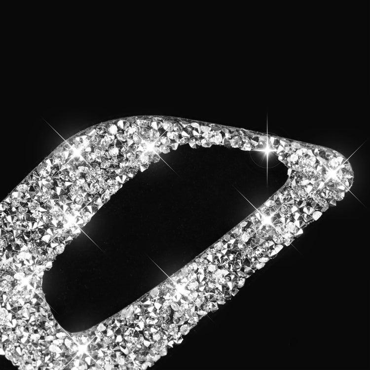 For Ford Mustang 2015-2020 Car Seat Adjustment Button Diamond Decoration Sticker
