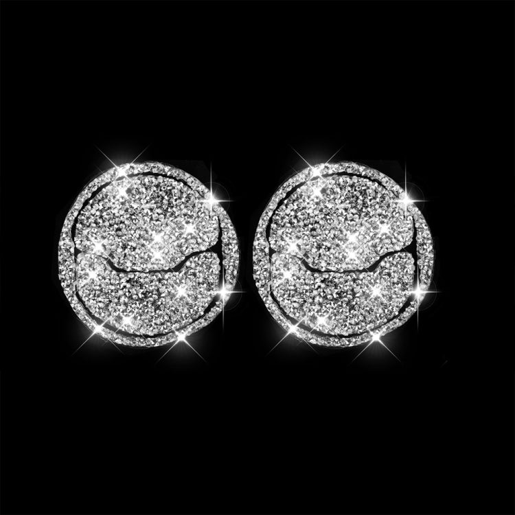 6 in 1 Car Air Outlet Diamond Decoration Sticker, Left and Right Drive