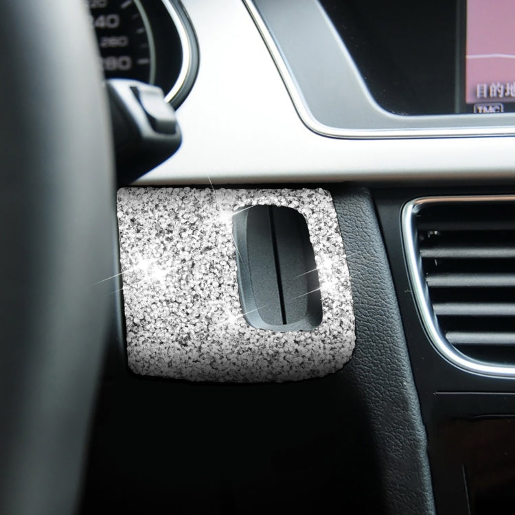 Car Keyhole Diamond Decoration Sticker, Left Drive
