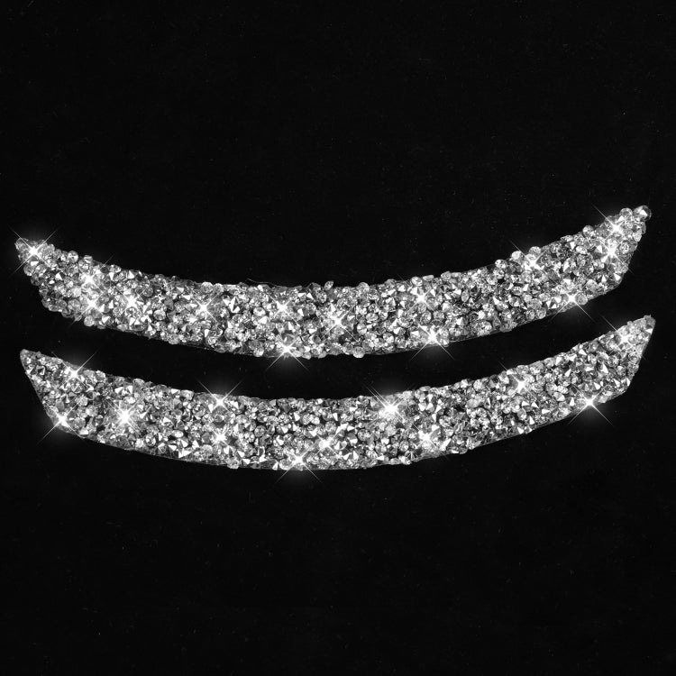 For Nissan 350Z 2003-2009 2pcs Car Air Outlet Diamond Decorative Sticker,Left and Right Drive Universal