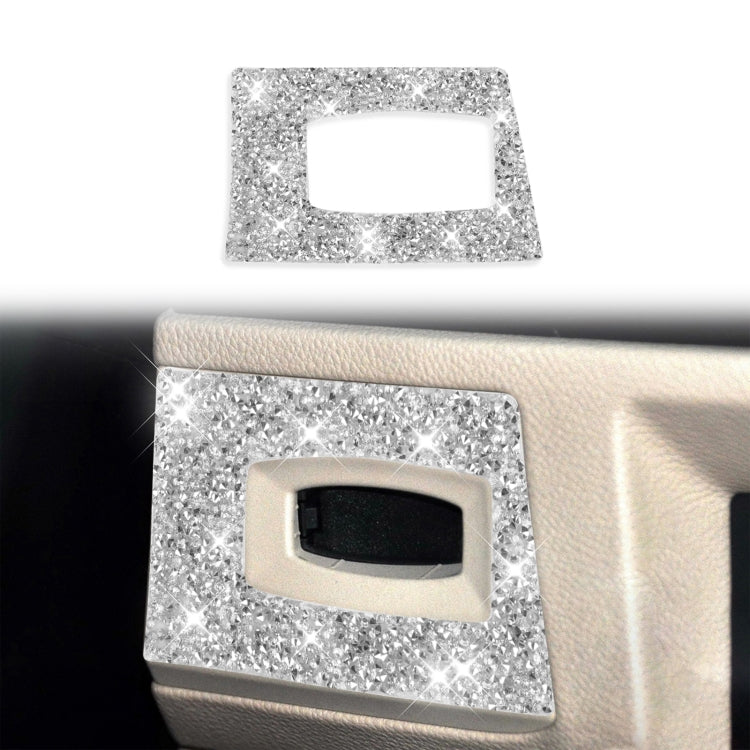 Car Ignition Switch Keyhole Diamond Decoration Sticker, Left Drive