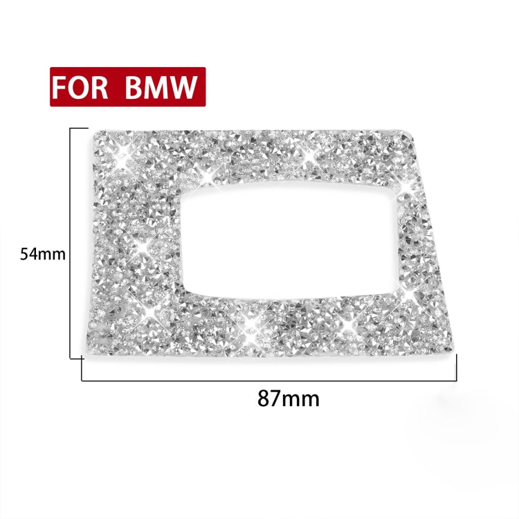 Car Ignition Switch Keyhole Diamond Decoration Sticker, Left Drive