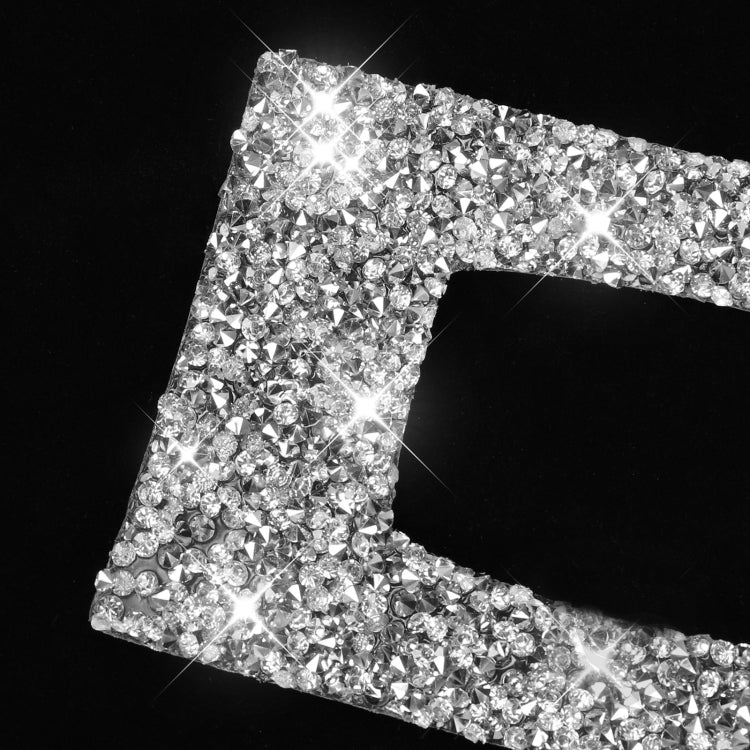 Car Ignition Switch Keyhole Diamond Decoration Sticker, Left Drive