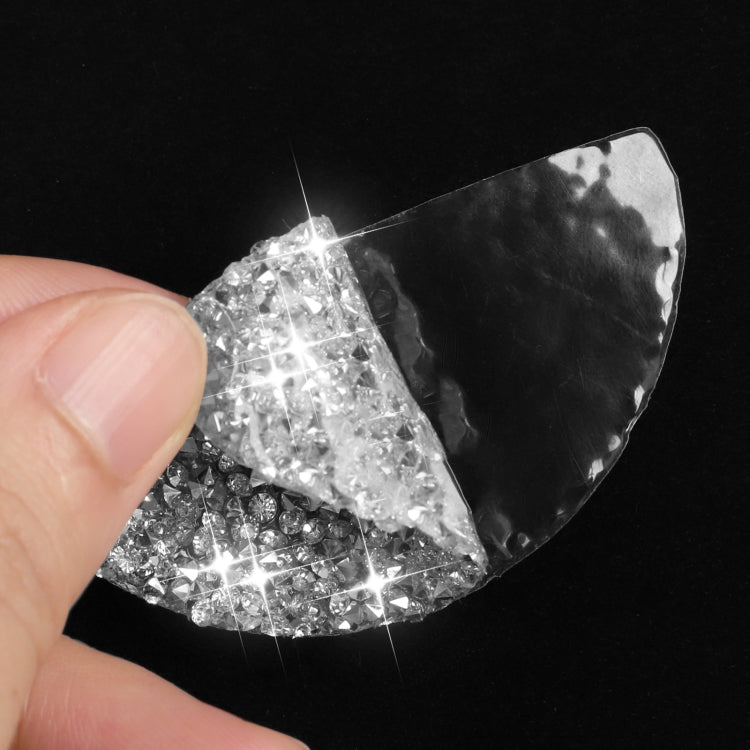 Car Door Inner Handle Diamond Decoration Sticker, Left and Right Drive