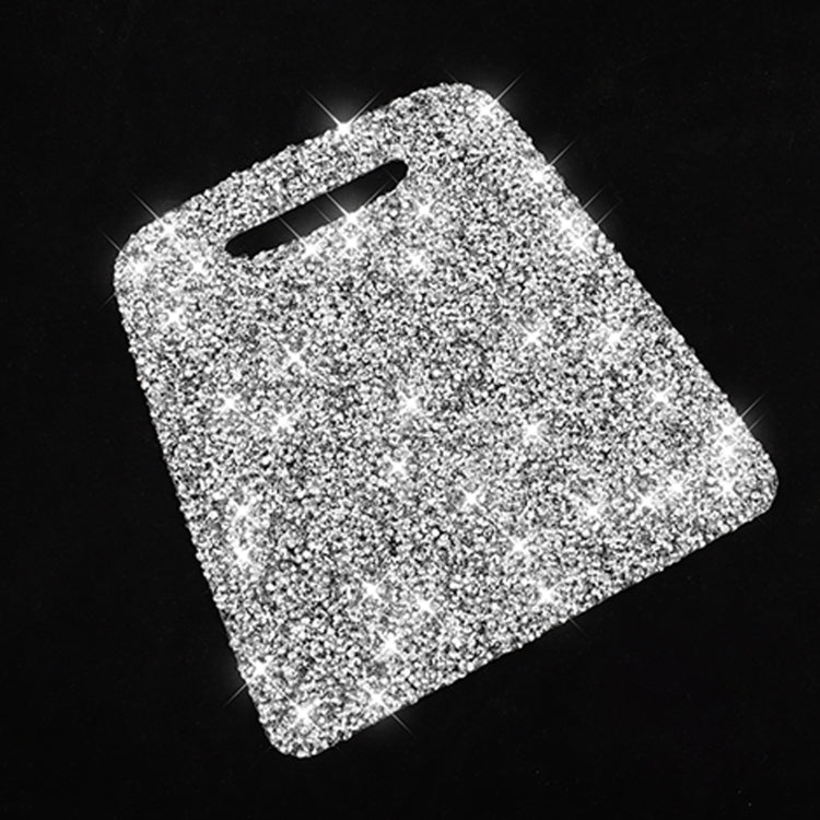 Car Central Control Storage Box Cover Diamond Decoration Sticker, Left and Right Drive
