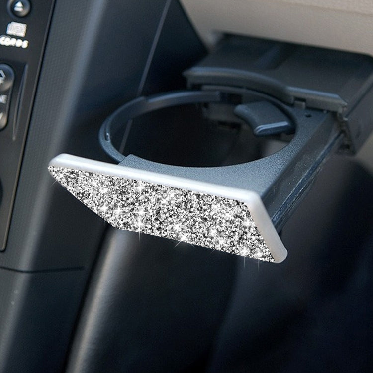 For Nissan 350Z 2003-2009 Car Passenger Storage Box Latch Diamond Decorative Sticker, Left Drive
