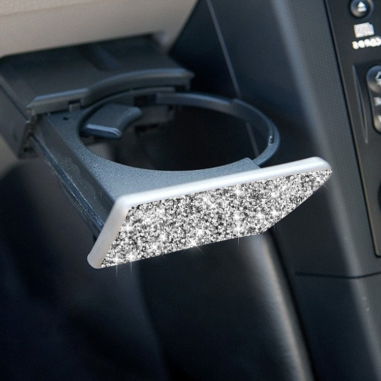 For Nissan 350Z 2003-2009 Car Passenger Storage Box Latch Diamond Decorative Sticker, Right Drive