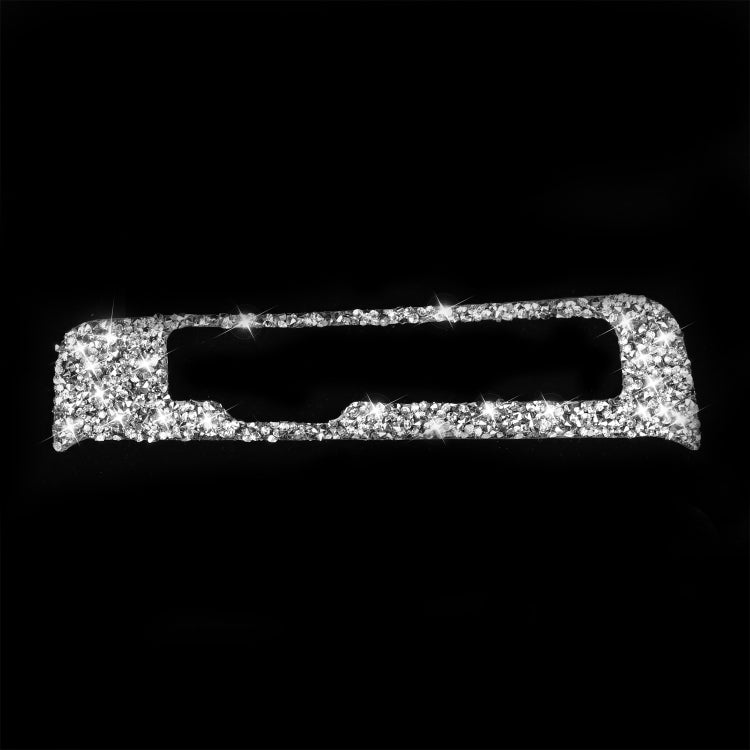 For Audi A4 / A5 / Q5 Car Gear Panel Diamond Decoration Sticker