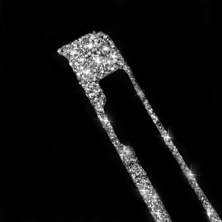 For Audi A4 / A5 / Q5 Car Gear Panel Diamond Decoration Sticker