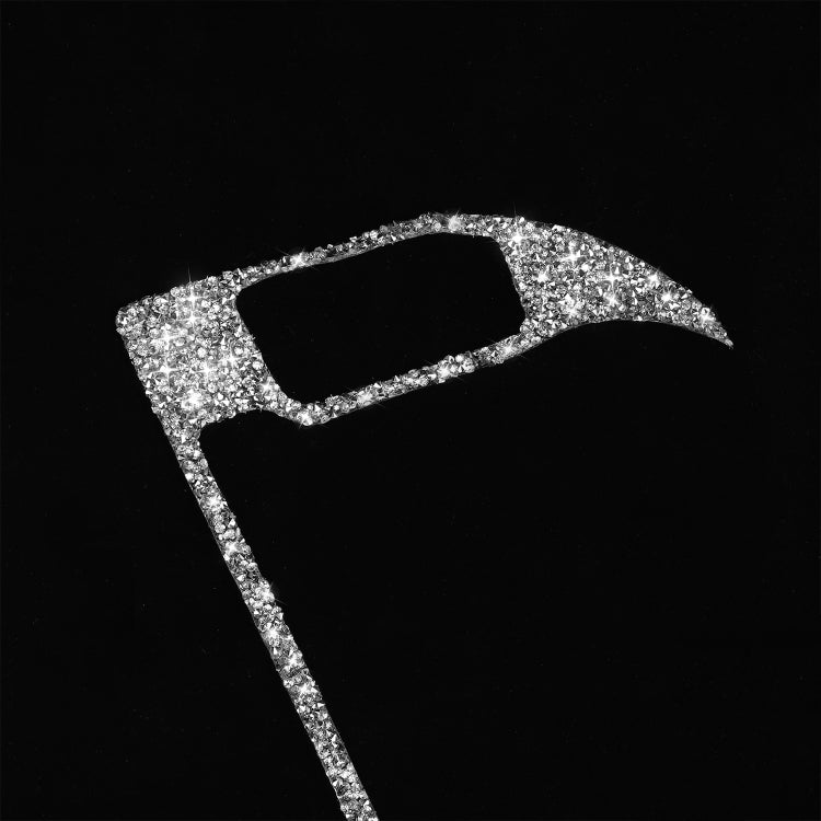 For Audi A4 / A5 / Q5 Car Navigation Outer Frame Diamond Decoration Sticker
