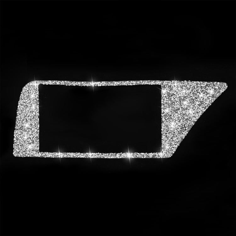 For Audi A4 / A5 / Q5 Car Navigation Inner Frame Diamond Decoration Sticker