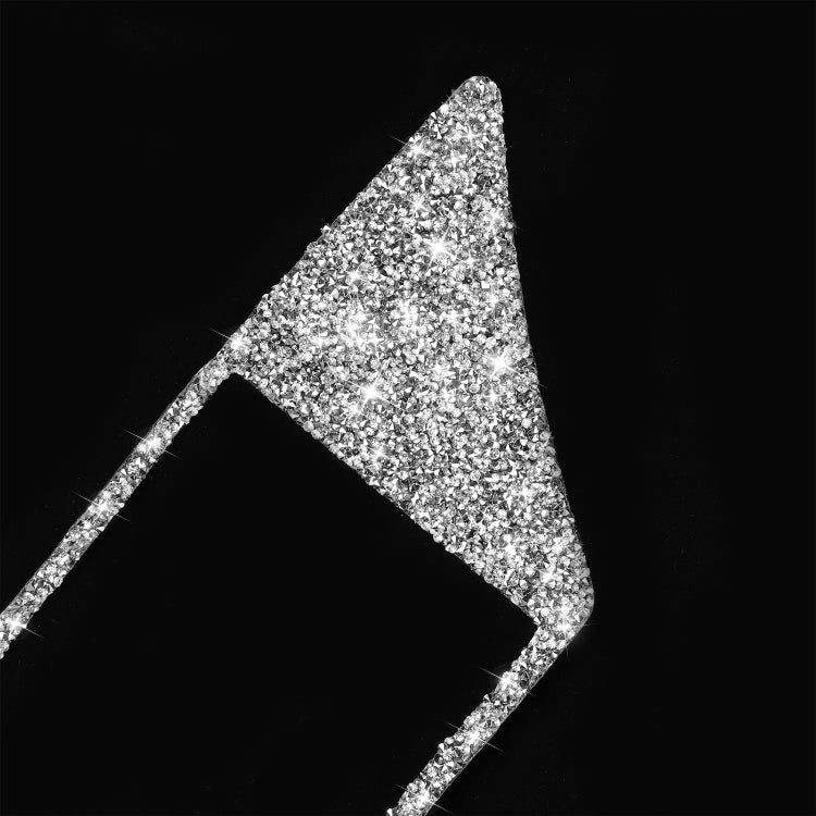 For Audi A4 / A5 / Q5 Car Navigation Inner Frame Diamond Decoration Sticker