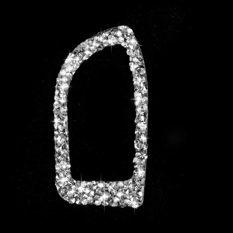 Car Trunk Switch Diamond Decoration Sticker, Left Drive