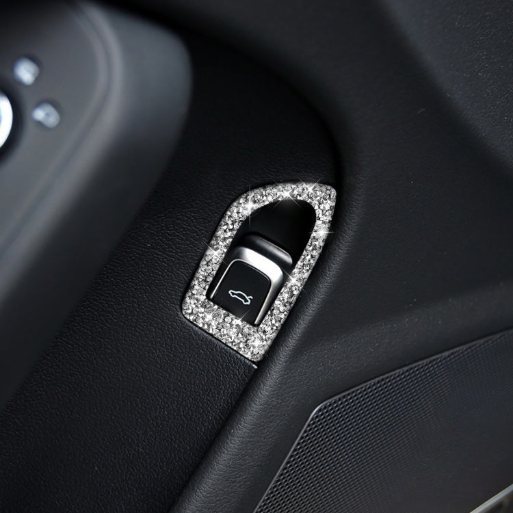 Car Trunk Switch Diamond Decoration Sticker, Left Drive
