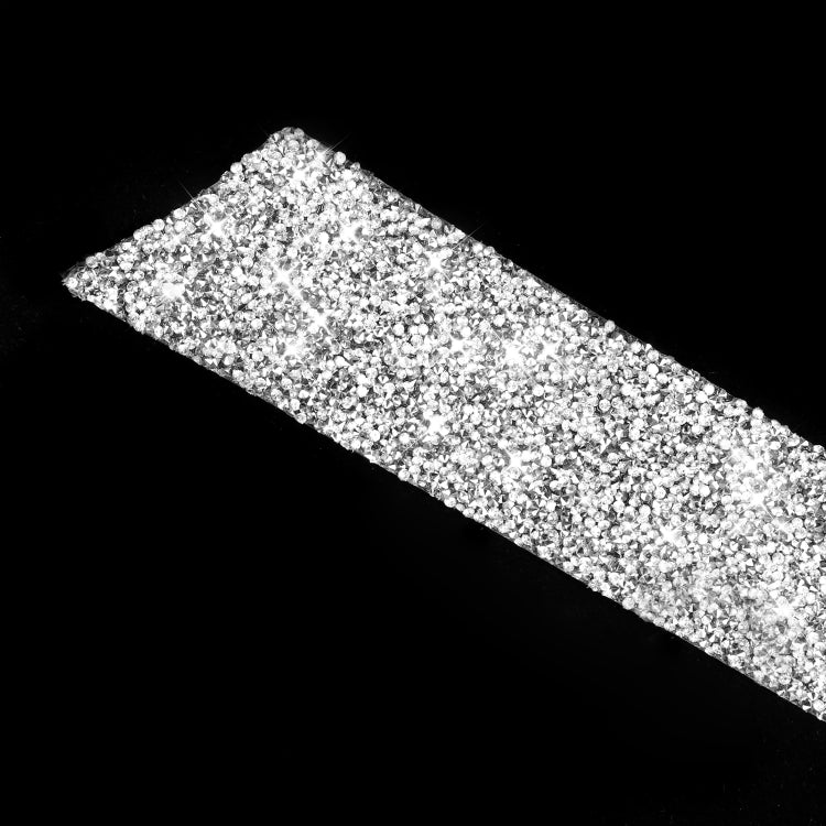 Car Interior Door Panel Trim Diamond Decoration Sticker, Left and Right Drive