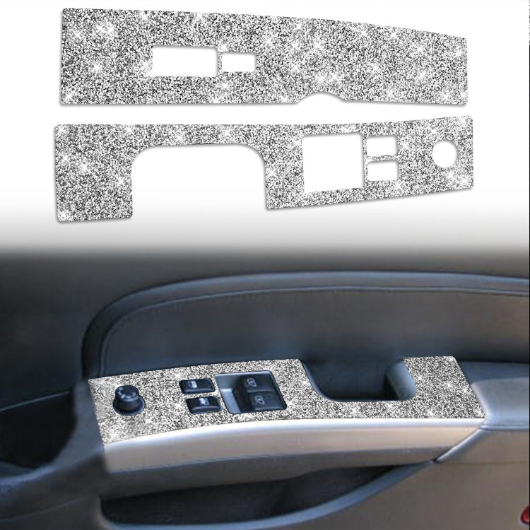 For Nissan 350Z 2006-2009 Car Glass Lifting Diamond Sticker, Right Drive