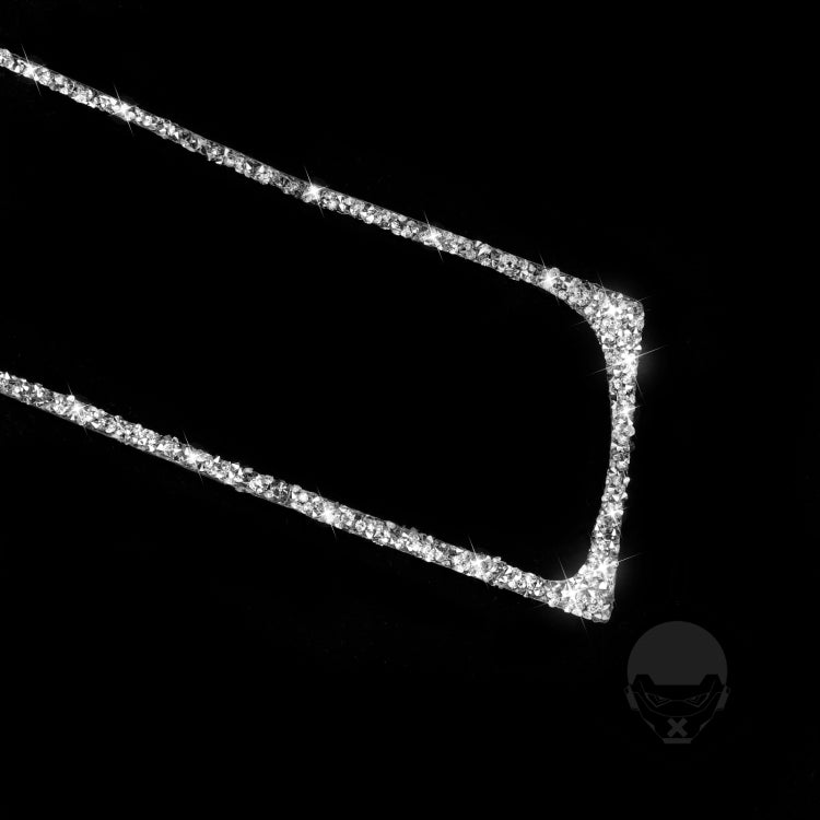 For Audi A4 / A5 / Q5 Car Air Conditioning Air Outlet Frame Diamond Decoration Sticker