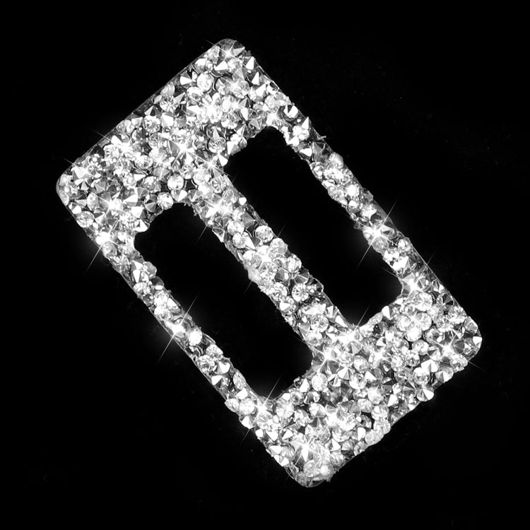 Car Air Conditioner Air Outlet Knob Diamond Decoration Sticker, Left and Right Drive