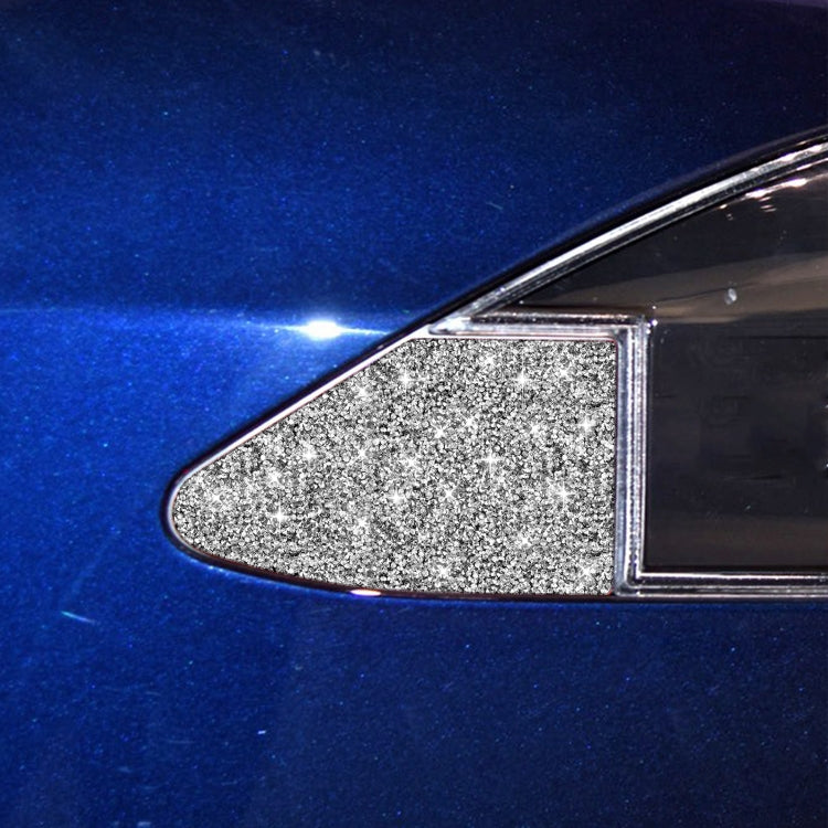 For Tesla Model S Car Charging Port Board Diamond Sticker,Left and Right Drive Universal