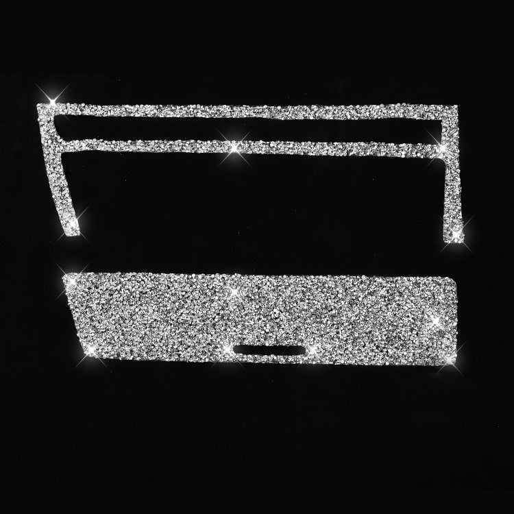 For BMW Series 3 E46 1998-2005 Car Cigarette Lighter Frame Diamond Decoration Sticker