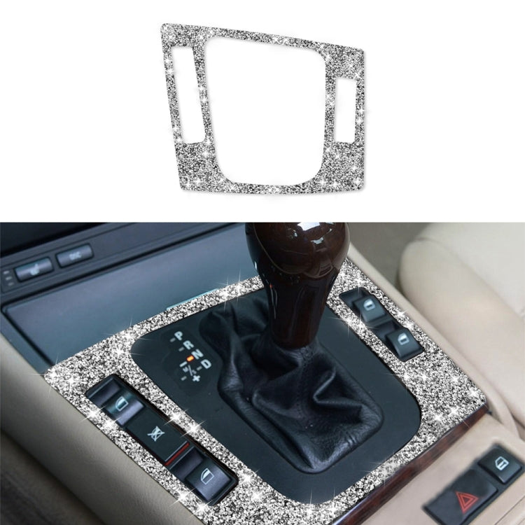 For BMW Series 3 E46 1998-2005 Car Center Control Panel Diamond Decoration Sticker
