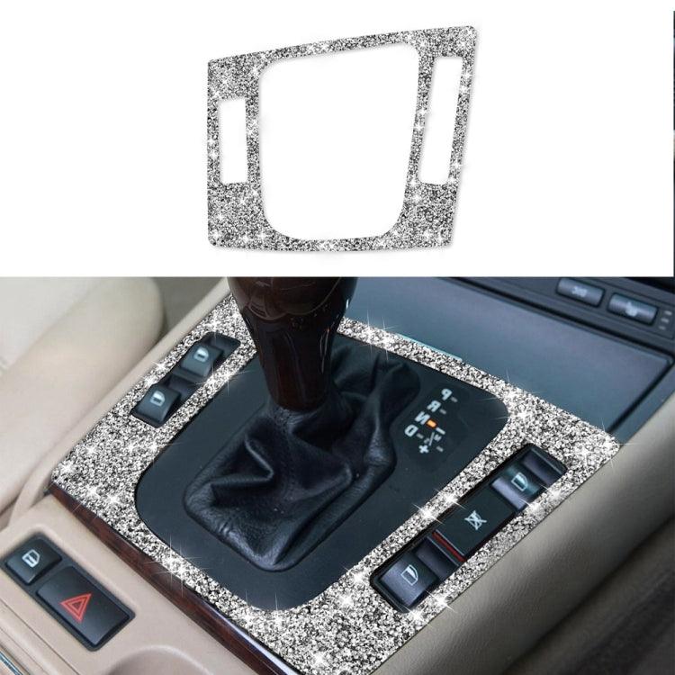 For BMW Series 3 E46 1998-2005 Car Center Control Panel Diamond Decoration Sticker