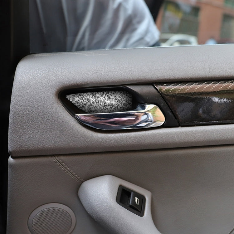 Car Door Bowl Diamond Decoration Sticker, Left and Right Drive