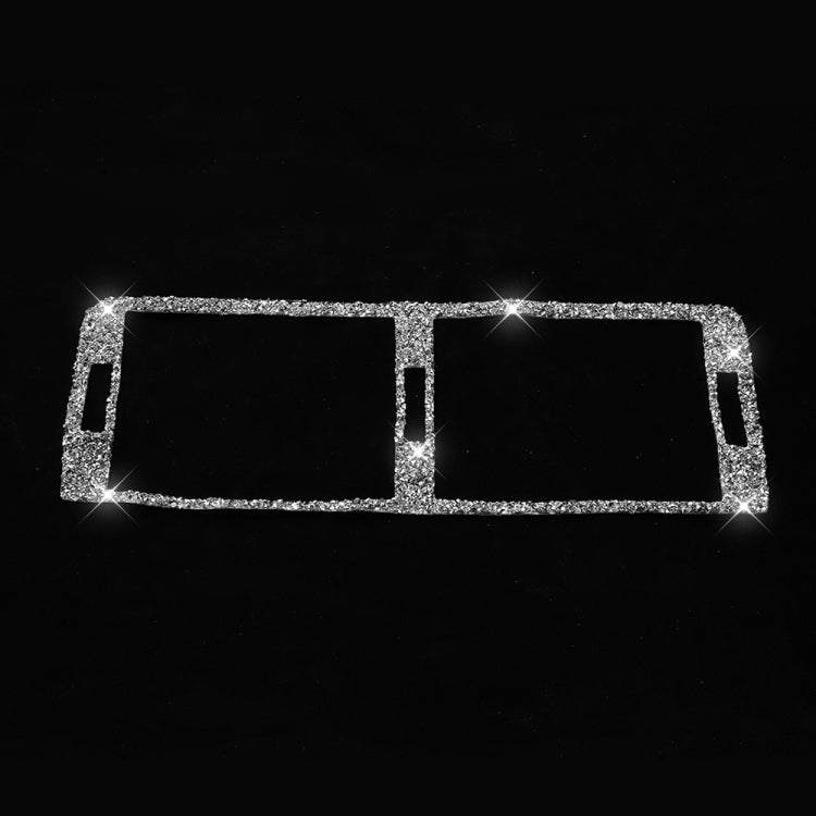 Car Middle Air Outlet Diamond Decoration Sticker, Left and Right Drive