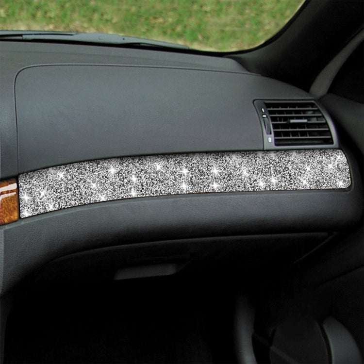 For BMW Series 3 E46 1998-2005 Car Copilot Central Control Diamond Decoration Sticker