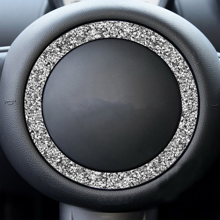 Car Steering Wheel R Chassis Diamond Decoration Sticker