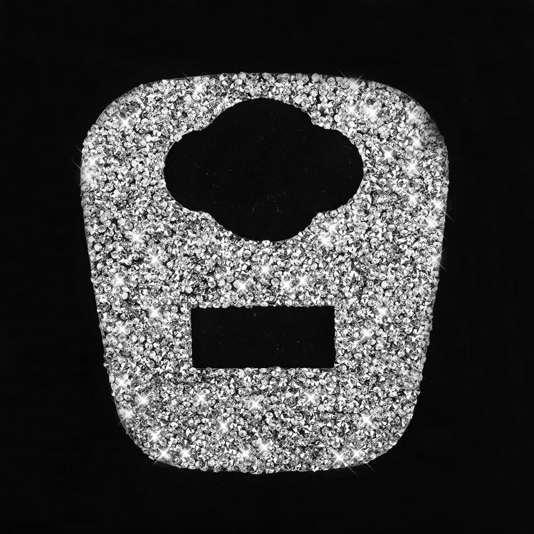 Car F Chassis Cigarette Lighter Cover Diamond Decoration Sticker
