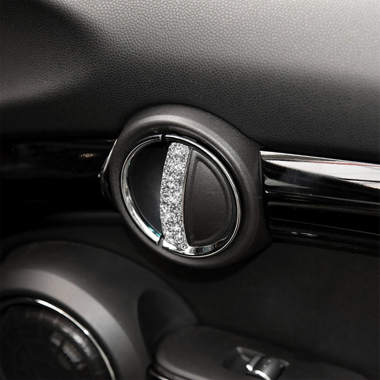 For BMW Mini Cooper Clubman Countryman  F55 4pcs Car F Chassis Door Handle Diamond Decoration Sticker