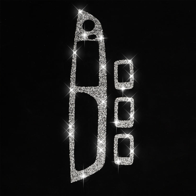 For BMW X5 E70 2008-2013 / X6 E71 2009-2014 Car Window Lift Panel Diamond Decoration Sticker