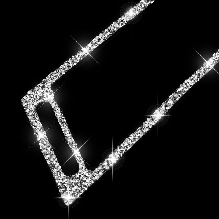 For BMW X5 E70 / X6 E71 2008-2013 Car Side Air Outlet Diamond Decoration Sticker
