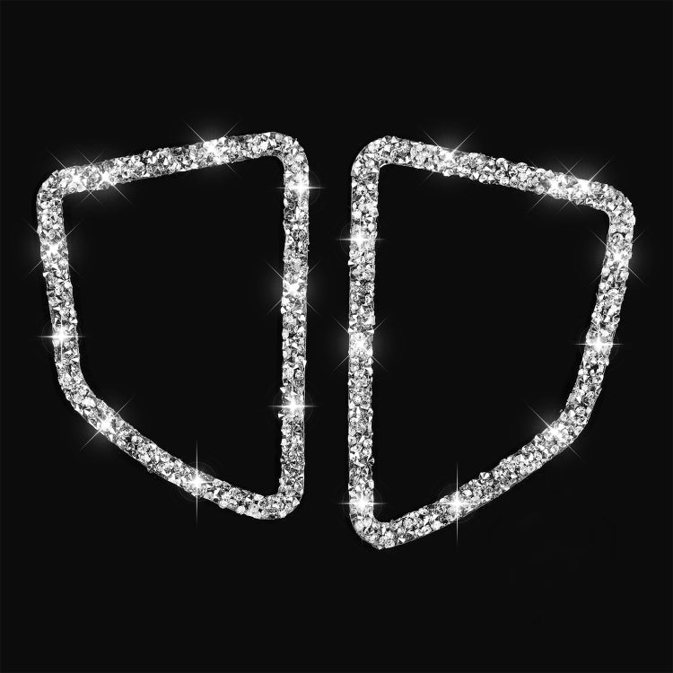 For BMW X5 E70 / X6 E71 2008-2013 Car Dashboard Air Outlet Diamond Decoration Sticker