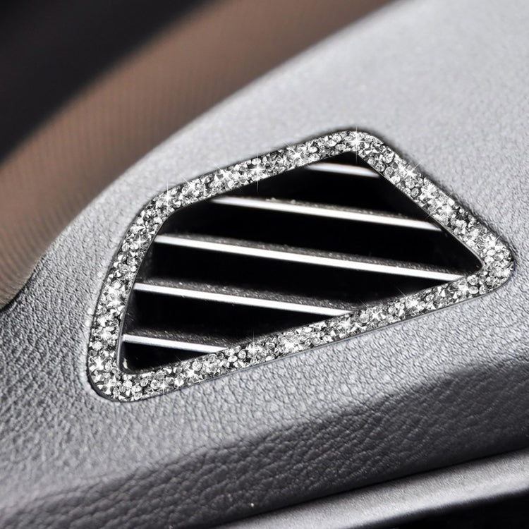 For BMW X5 E70 / X6 E71 2008-2013 Car Dashboard Air Outlet Diamond Decoration Sticker