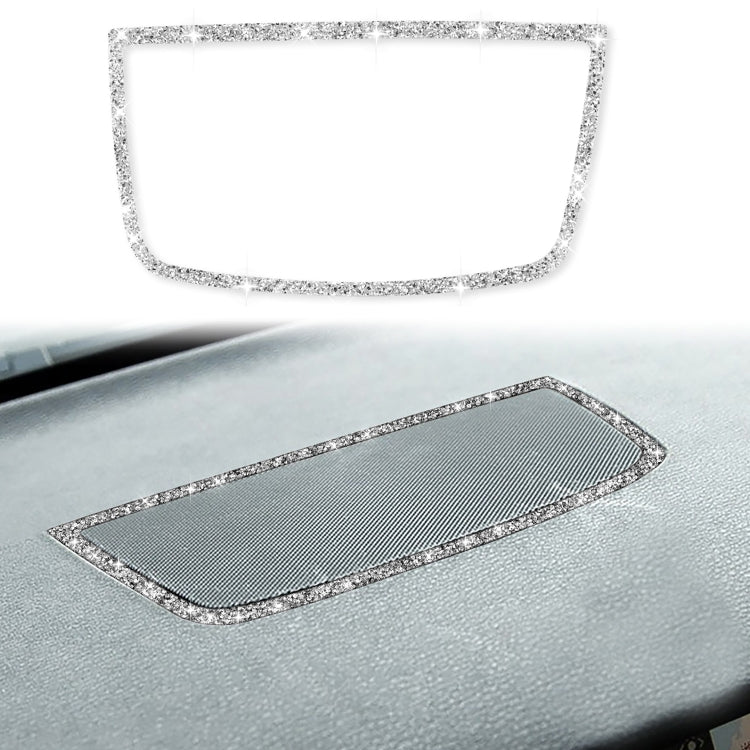 For BMW X5 E70 / X6 E71 2008-2013 Car Dashboard Horn Frame Diamond Decoration Sticker