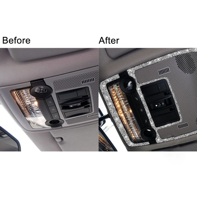 For BMW X5 E70 / X6 E71 2008-2013 2pcs Car Reading Light Diamond Decoration Sticker