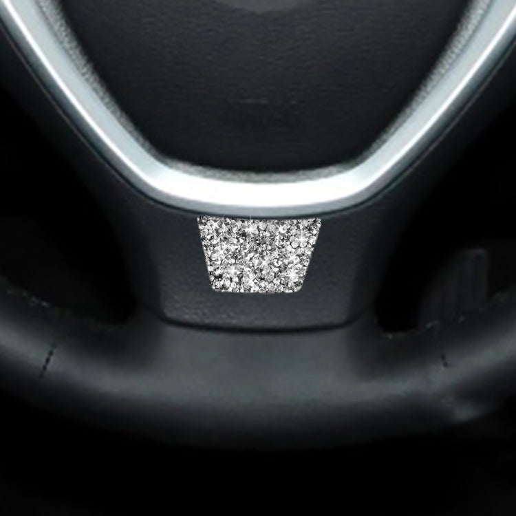 For BMW X5 E70 / X6 E71 2008-2013 Car Steering Wheel Diamond Decoration Sticker