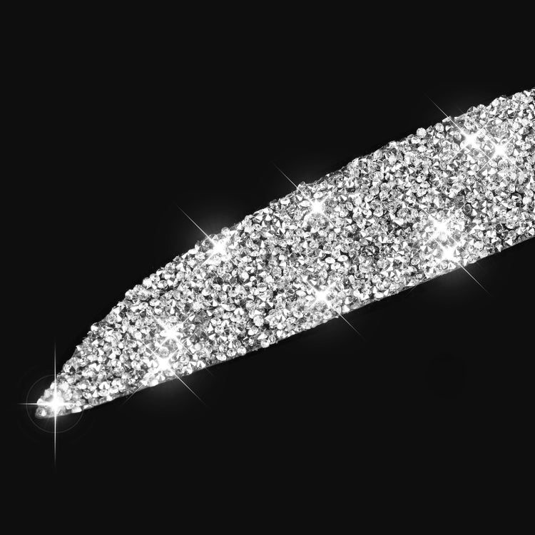 For BMW X5 E70 2010-2012 Car Light Eyebrow Diamond Decoration Sticker