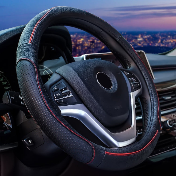 Round Style Car Universal Anti-skid Steering Wheel Cover, Diameter: 38cm